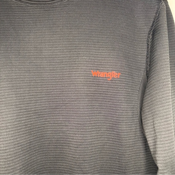 Wrangler Men's Black Long Sleeve Performance Shirt Size Medium - Picture 3 of 5